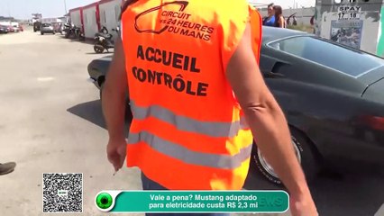 Mustang 1967 elétrico é um carro clássico com alma moderna