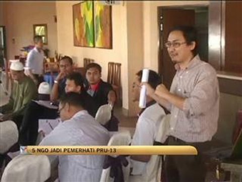 5 NGO jadi pemerhati PRU-13