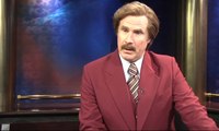 Anchorman 2 : Will Ferrell présente un vrai JT en Ron Burgundy