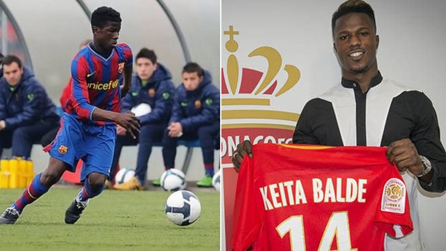 La nouvelle recrue de Monaco Keita Baldé a été viré du Barça enfant pour une raison ridicule