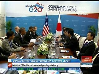 Obama iktiraf usaha pemulihan ekonomi Jepun