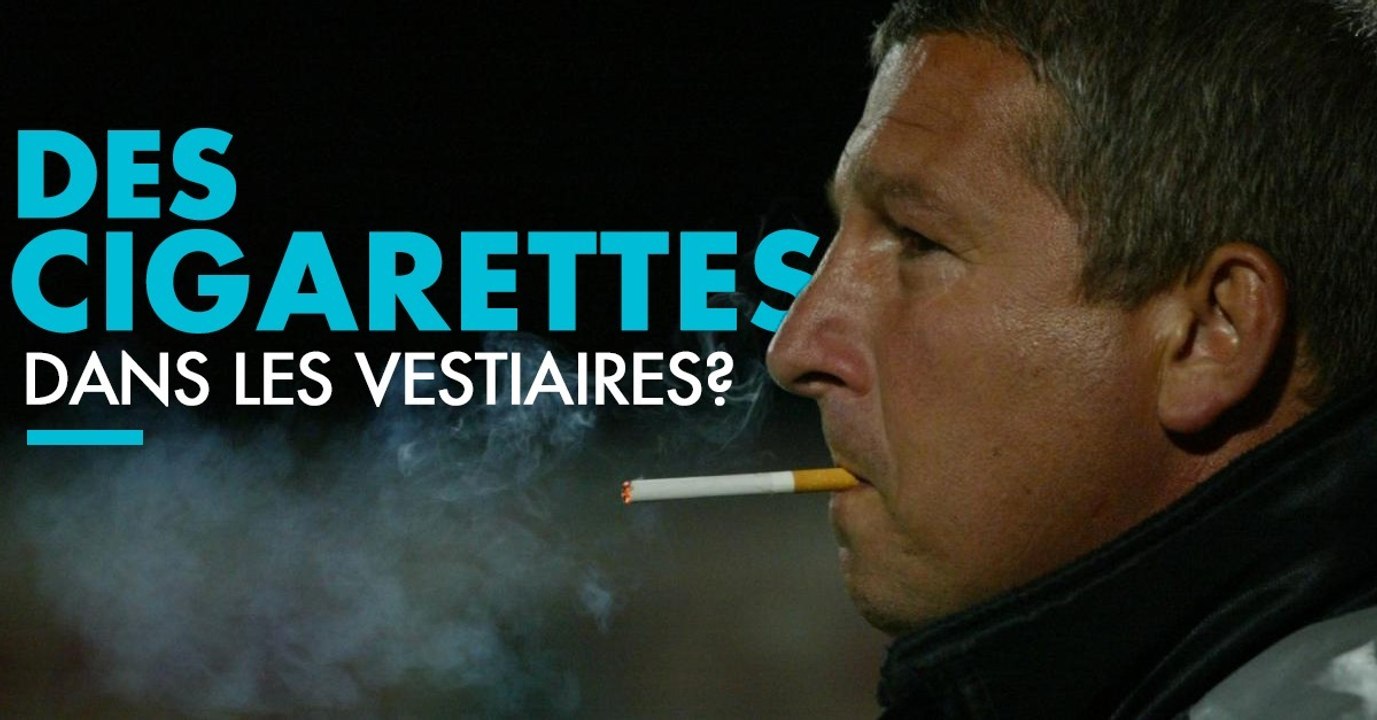 Peu à peu, la cigarette disparait des vestiaires de football