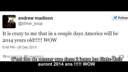 Pour ces adolescents américains, le Nouvel An correspond à la date d'anniversaire des États-Unis