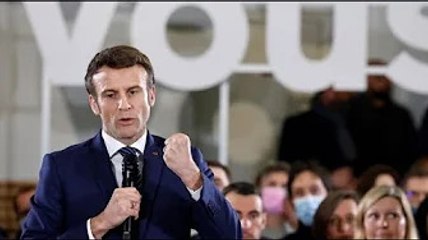 Présidentielles : Voici l'audacieux projet de Macron s'il est réélu