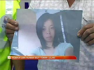 Remaja lari dari rumah ikut teman lelaki