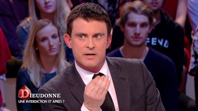 Le Grand Journal : Manuel Valls revient avec virulence sur les spectacles de Dieudonné