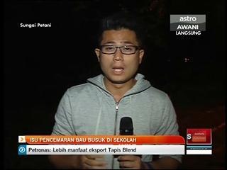 Laporan di lokasi pencemaran bau busuk