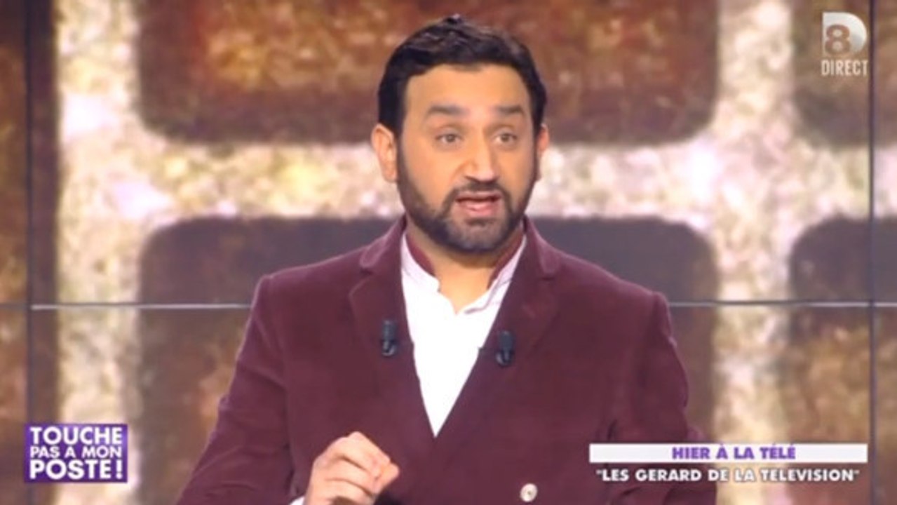 Touche pas à mon poste : Cyril Hanouna réagit à son Gérard de l'animateur