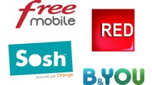 Comparatif forfaits 4G : Orange, SFR, Bouygues Telecom et Free Mobile... Le point sur les offres opérateurs
