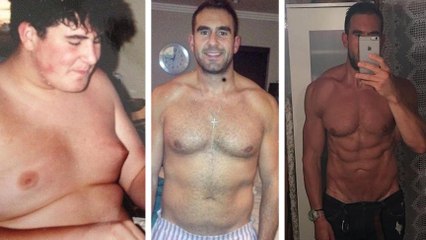 Grâce à ces 3 leçons, cet homme a perdu 55 kilos et s'est taillé des abdos de rêve