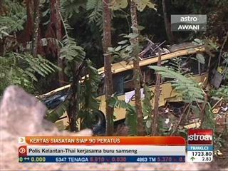 Kertas siasatan siap 90 peratus