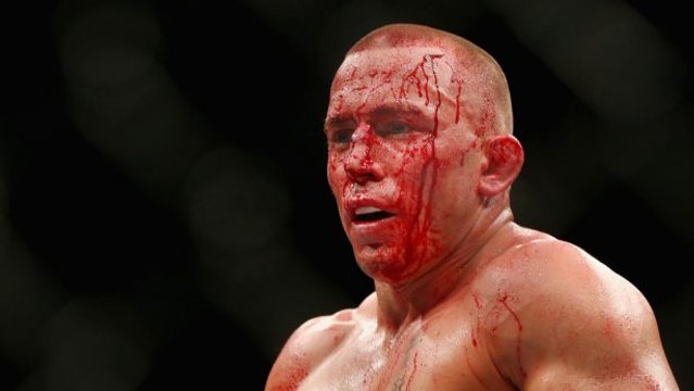 Georges St Pierre soumet Michael Bisping et devient champion poids moyen de l'UFC pour son retour !