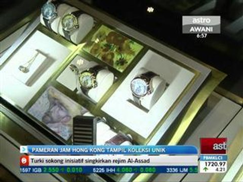 Pameran jam Hong Kong tampil koleksi unik