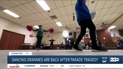 Dancing Grannies are back after Christmas parade tragedy