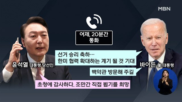 신문브리핑 1 美 요청에 尹·바이든 '초고속 통화'…이르면 5월 첫 한미 정상회담 외 주요기사