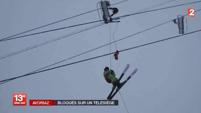 200 skieurs coincés trois heures dans un télésiège à Avoriaz
