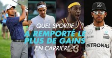 Roger Federer est le sportif avoir accumulé le plus de gains en carrière