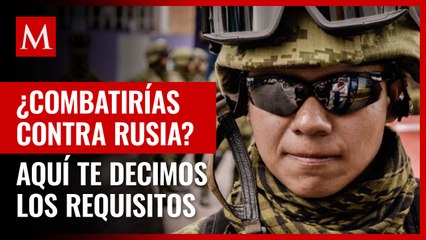 Experiencia policial o militar, requisitos de Ucrania para combatir contra Rusia