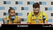 Michigan Head Coach Juwan Howard and Players React to Indiana's Victory Over Wolverines