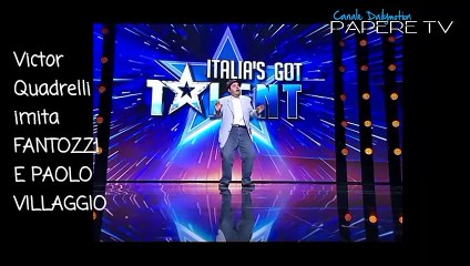 Victor Quadrelli imita  FANTOZZI E PAOLO VILLAGGIO