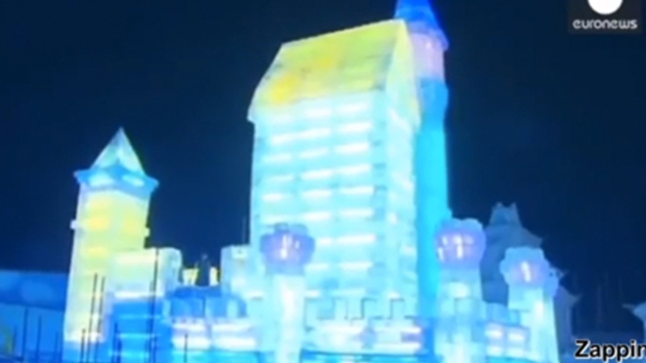 Découvrez les plus belles sculptures de glace du Festival Ice and Snow d'Harbin 2014