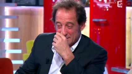 C à Vous : Vincent Lindon victime d'un saignement durant l'émission