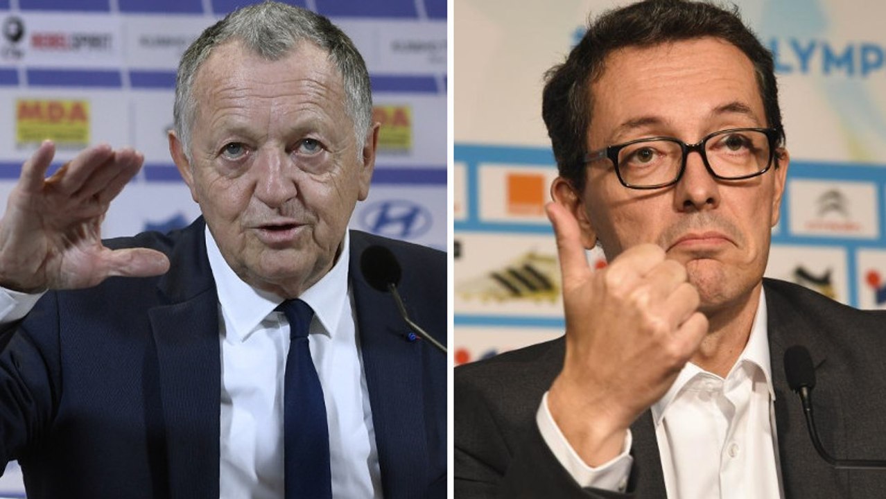 Jean-Michel Aulas et Jacques-Henri Eyraud se clashent sur Twitter à propos de l'arbitrage