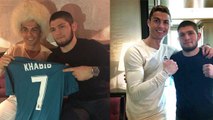 La rencontre sympathique entre Cristiano Ronaldo et Khabib Nurmagomedov