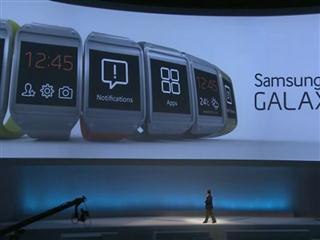 Samsung unveils smartwatch at Berlin electronics fair