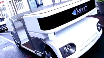 Découvrez Navia, un minibus 100% électrique qui se conduit tout seul