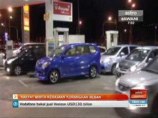 Minyak naik: Rakyat minta kerajaan kurangkan beban