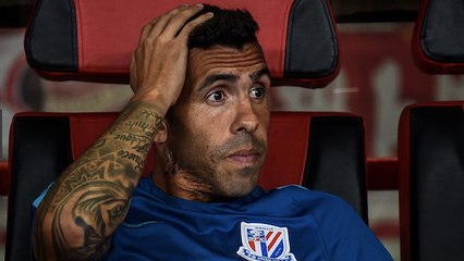 Carlos Tevez a touché 9,5 millions d'euros par but marqué en Chine