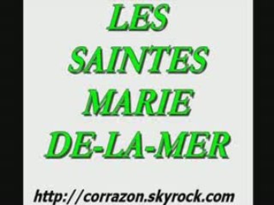 Video MUSIQUE  SAINTES MARIE DE LA MER - GITAN,