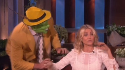 The Mask terrorise Cameron Diaz chez Ellen DeGeneres