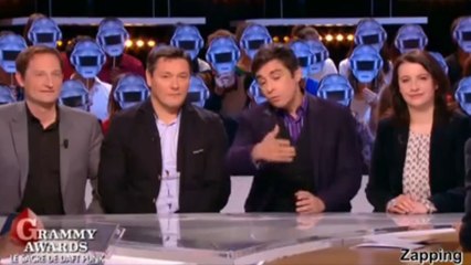 Le Grand Journal : Le public de l'émission déguisé en Daft Punk
