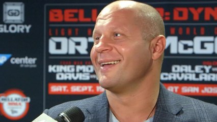 Fedor Emelianenko explique les motivations qui l'ont poussé à participer au GP poids lourd du Bellator