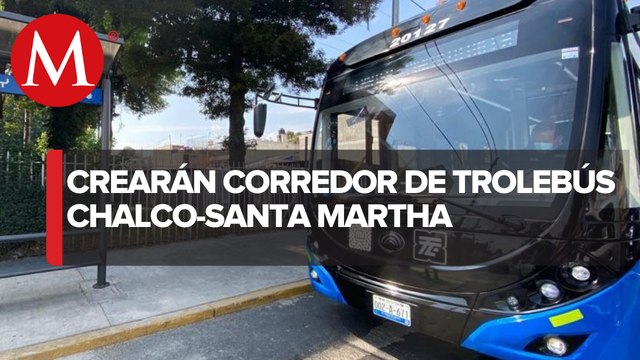 Edomex y gobierno federal acuerdan construir Trolebús Chalco-Santa Martha