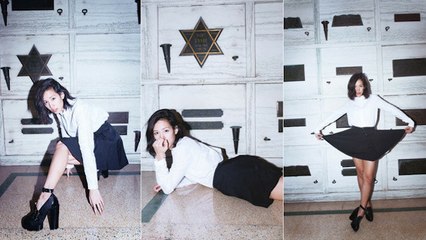 Les photos de la blogueuse mode Rachel Nguyen posant dans un mausolée juif font polémique sur la Toile