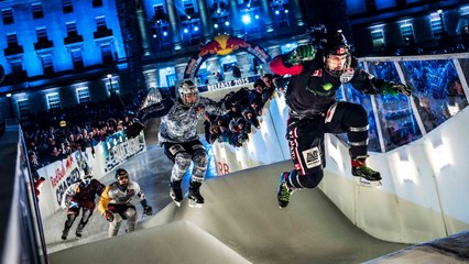 Le Red Bull Crashed Ice, la course la plus folle du monde, débarque à Marseille