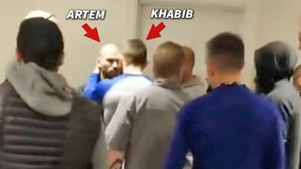 UFC : Une altercation entre Khabib Nurmagomedov et Artem Lobov, coéquipier de Conor McGregor, dans les couloirs d'un hôtel