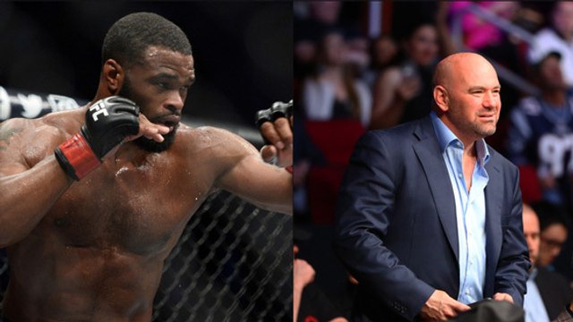 Tyron Woodley fracasse Dana White et l'UFC