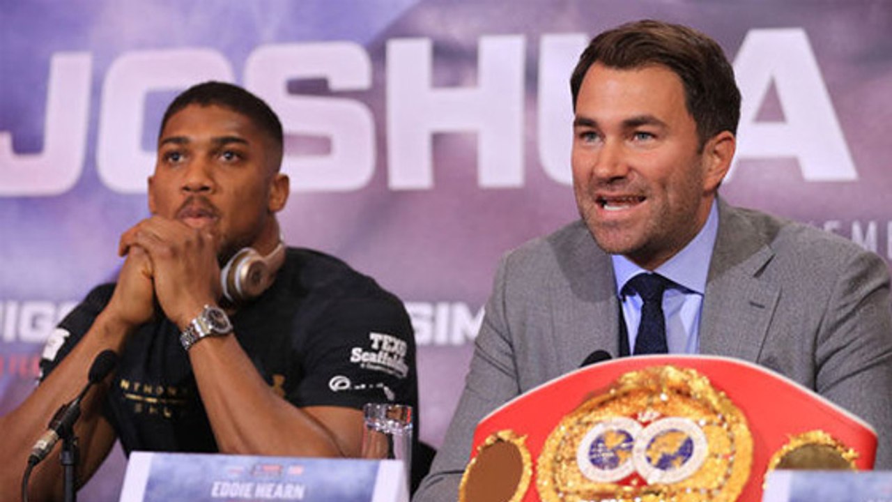 Boxe : Eddie Hearn, le promoteur d'Anthony Joshua parle du combat contre Deontay Wilder