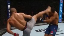 UFC Atlantic City : Kevin Lee s'impose par TKO face à Edson Barboza