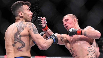 Le combat de la soirée à l'UFC Liverpool entre Jason Knight et Makwan Amirkhani