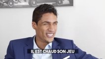 Raphael Varane se prête au jeu des 7 secondes pour Gentside