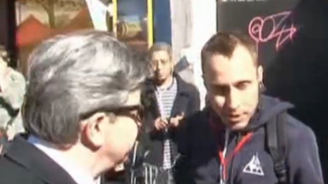 La Nouvelle Edition : Un journaliste se fait insulter par Jean-Luc Mélenchon