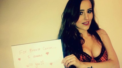 ''Bangers to Cancer'' : Une Necknomination intelligente et en soutien-gorge pour lutter contre le cancer du sein