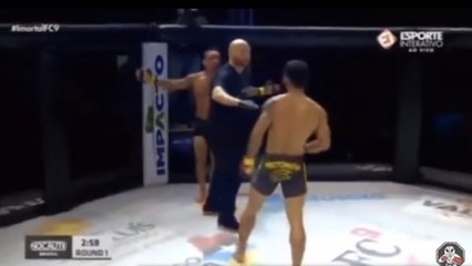 Imortal FC 9 : Deux combattants continuent le combat malgré une intervention de l'arbitre