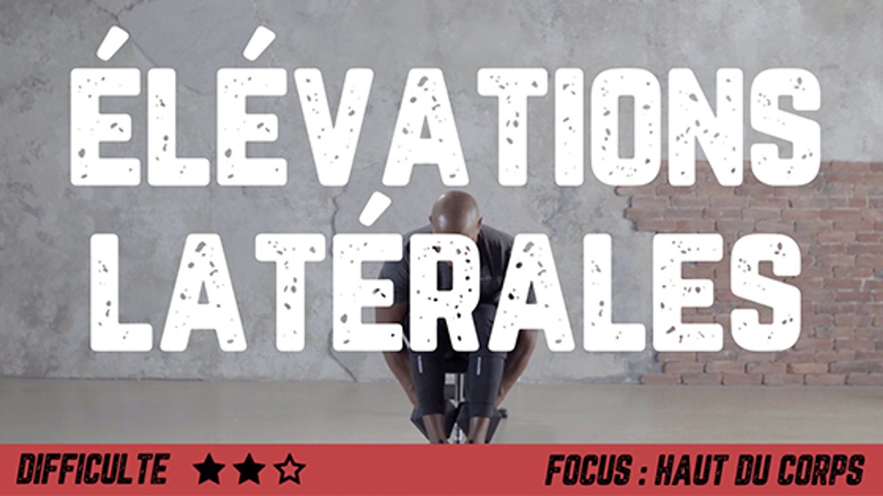 Elévations latérales : comment bien faire l'exercice pour se muscler les épaules ?