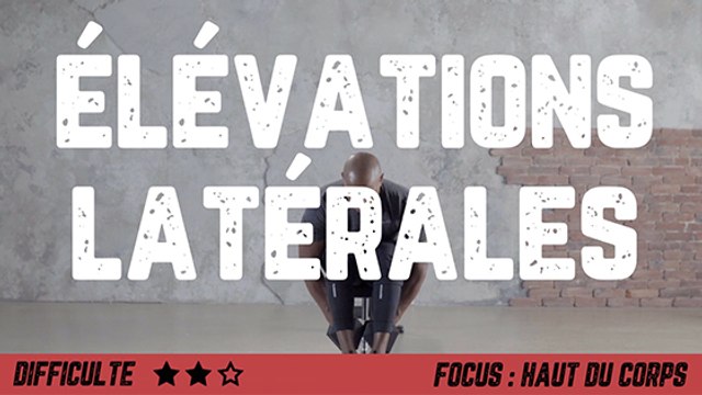 Elévations latérales : comment bien faire l'exercice pour se muscler les épaules ?